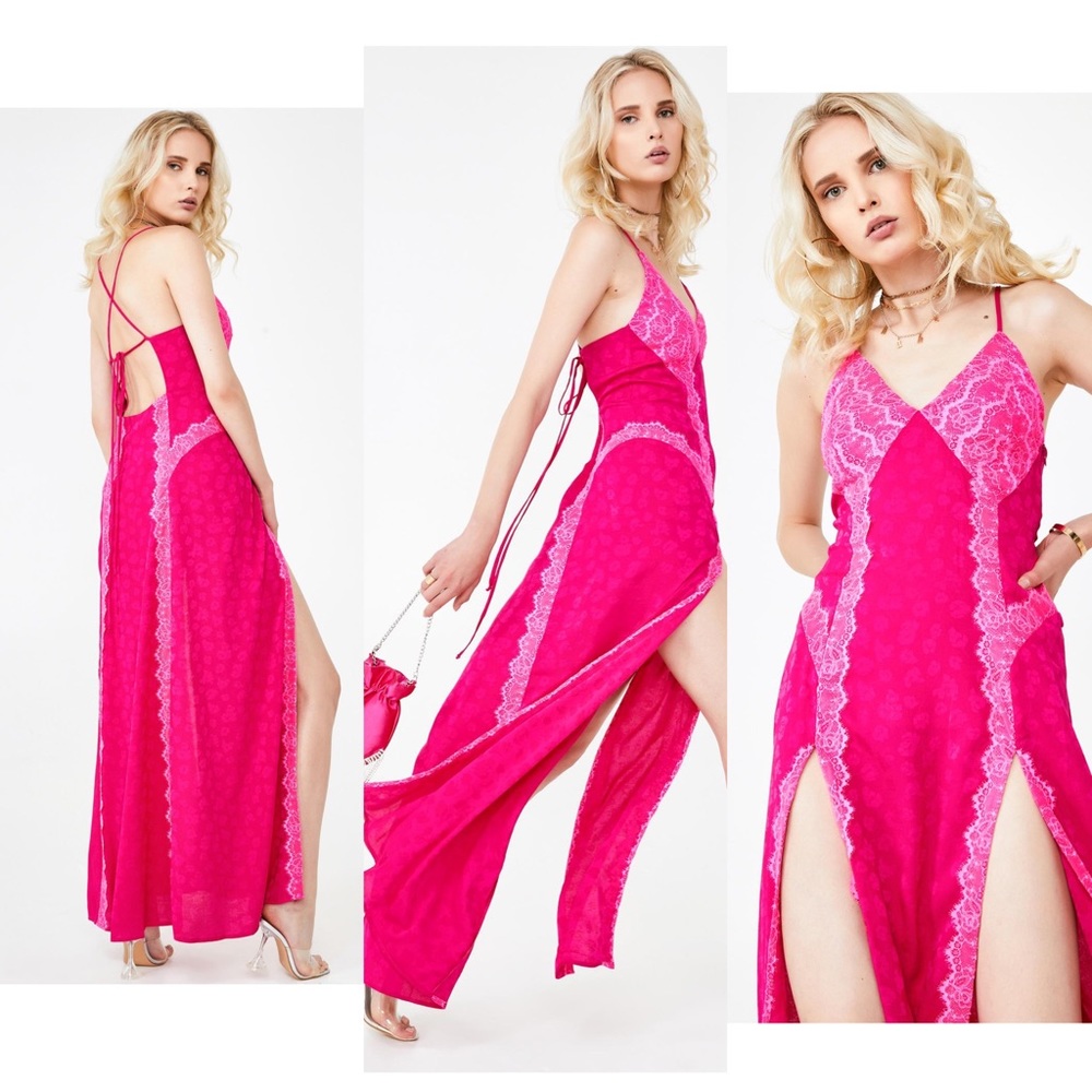 NWT For Love & Lemons Kristie Maxi Dress